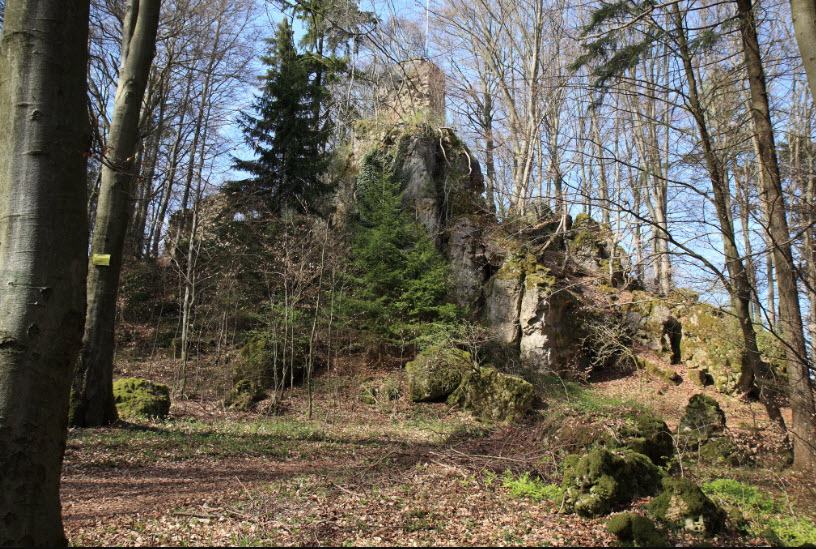 Burgruine Poppberg, Germany